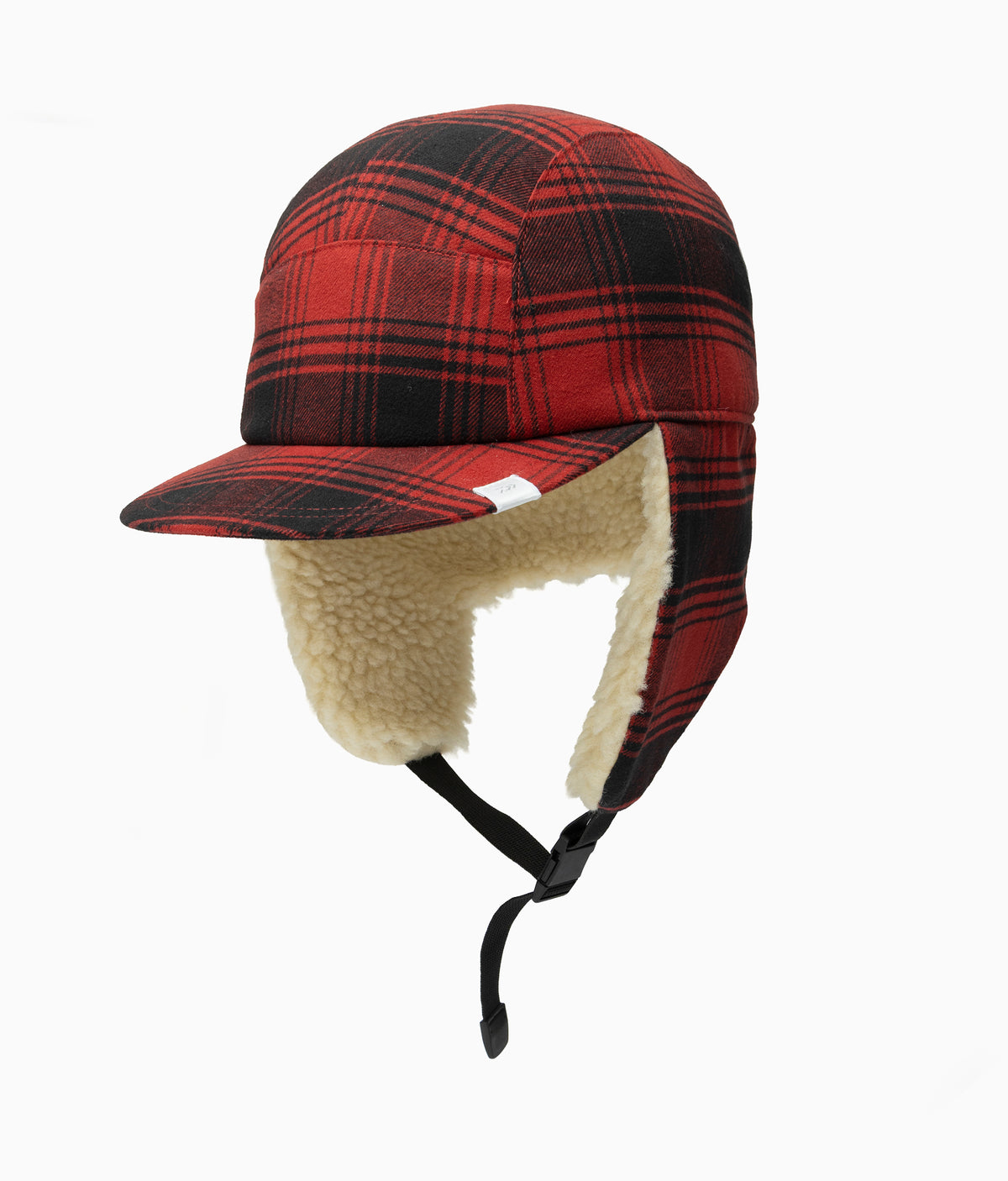 FLANNEL EAR FLAP CAP