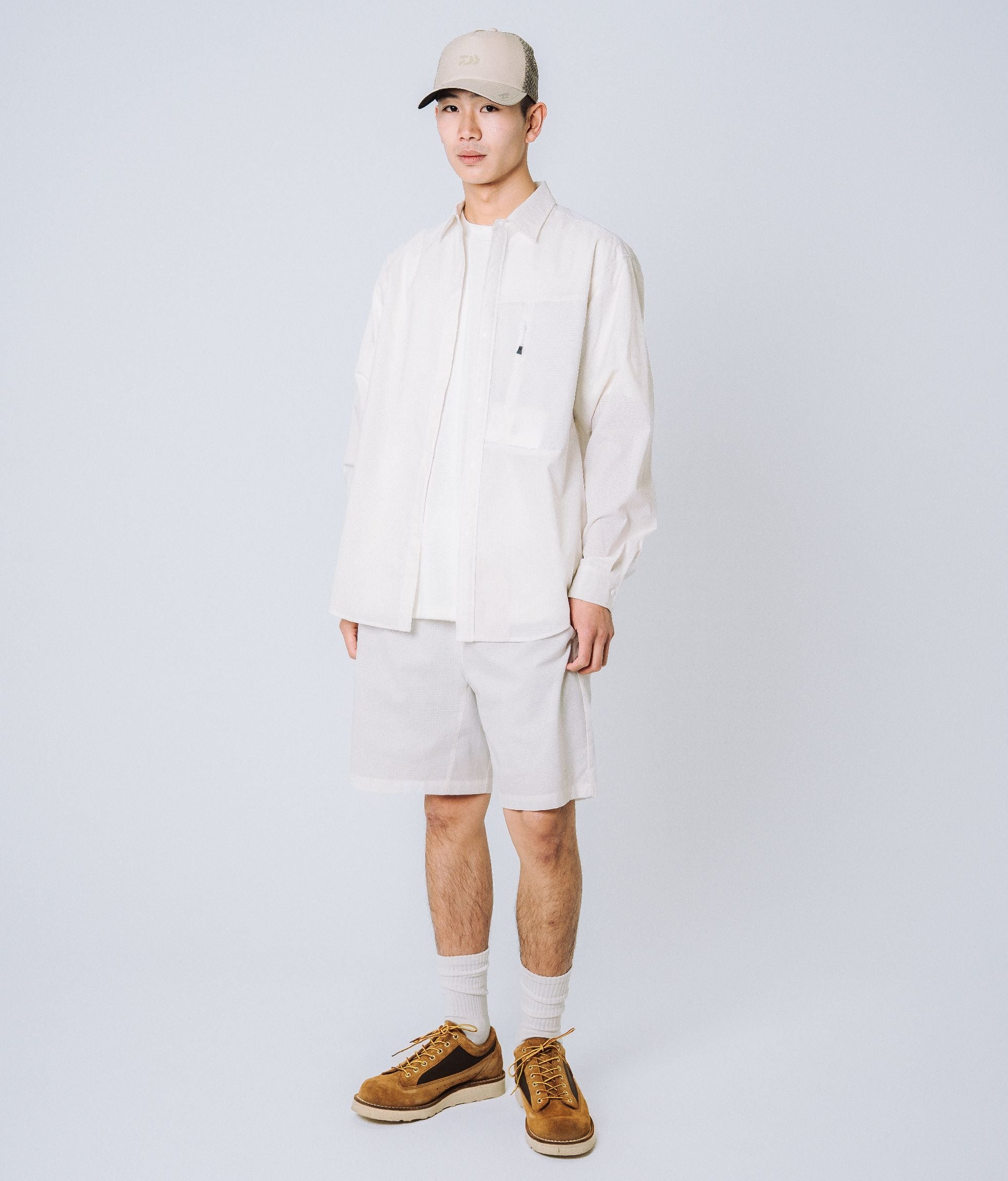 model：180㎝, B82, W71.5,H93.5 Lサイズ着用