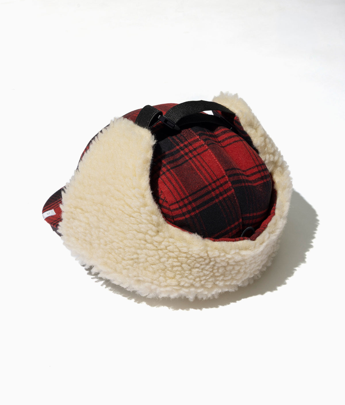 FLANNEL EAR FLAP CAP
