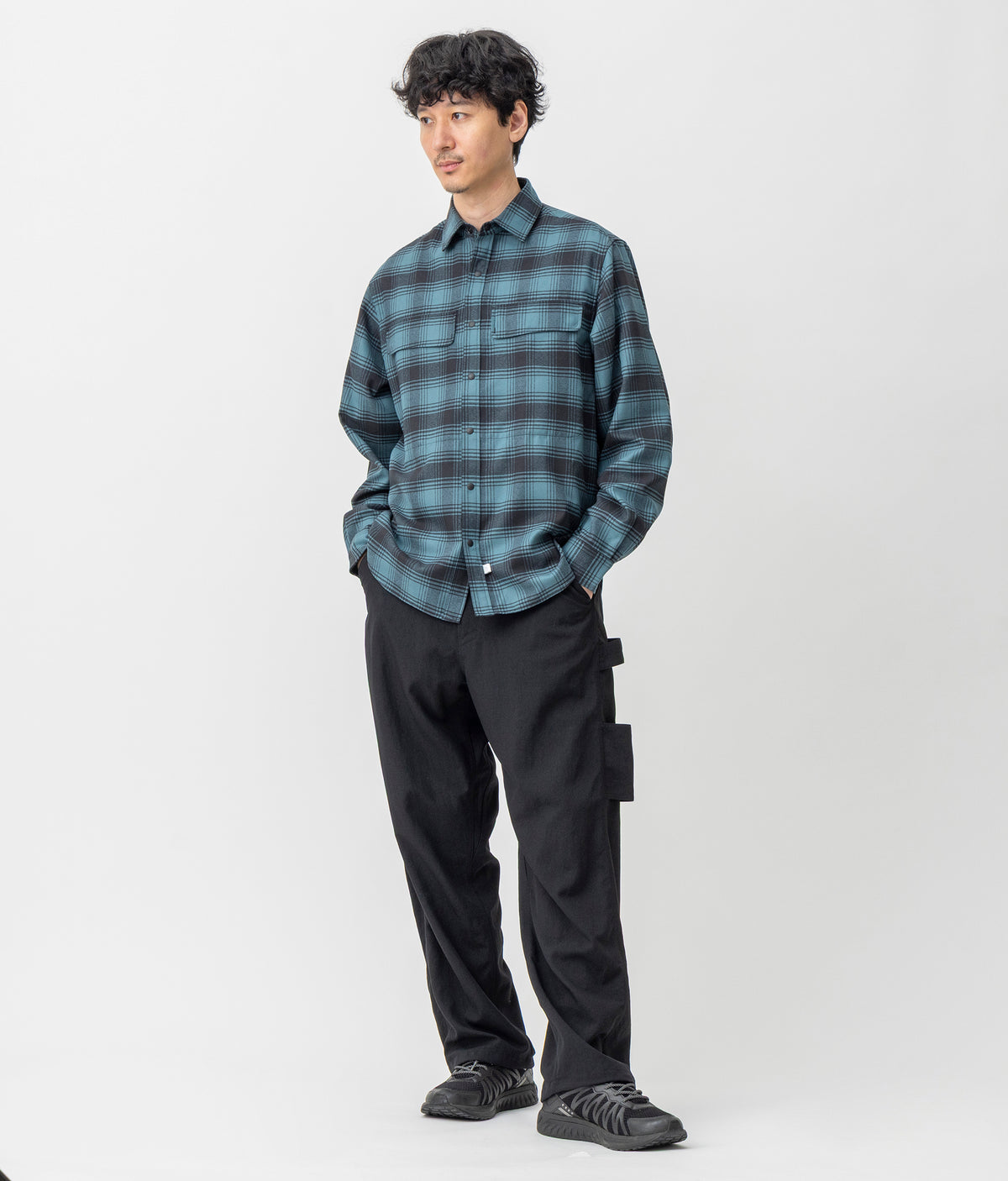 STREAM FLANNEL SHIRT