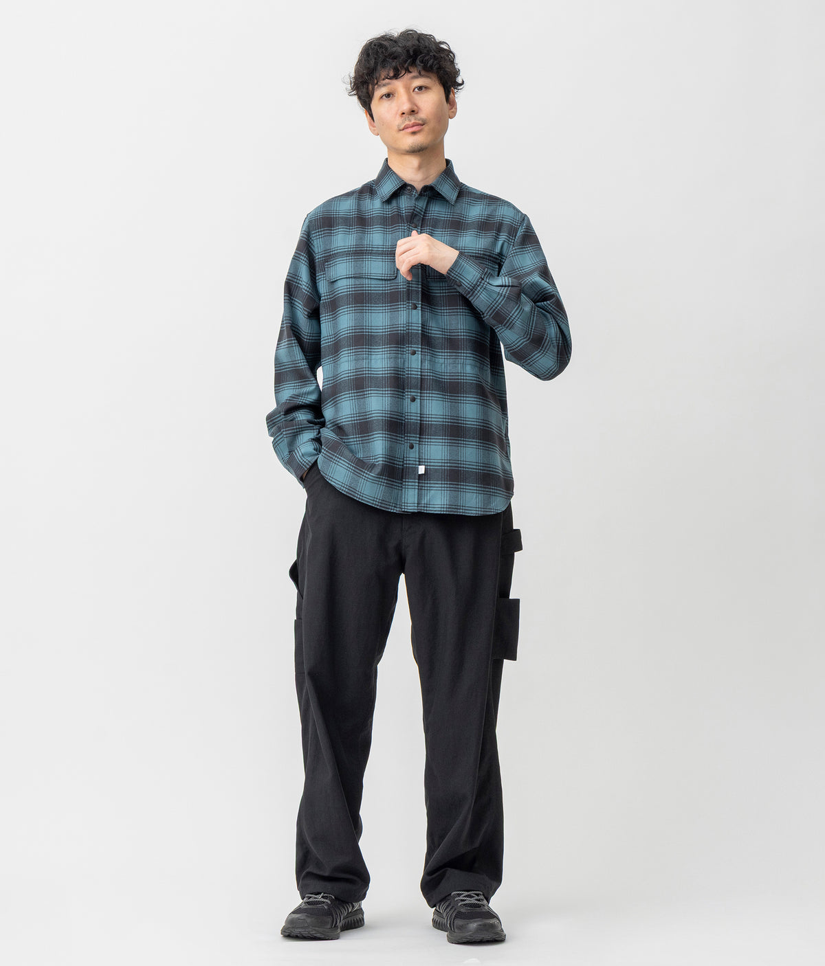STREAM FLANNEL SHIRT