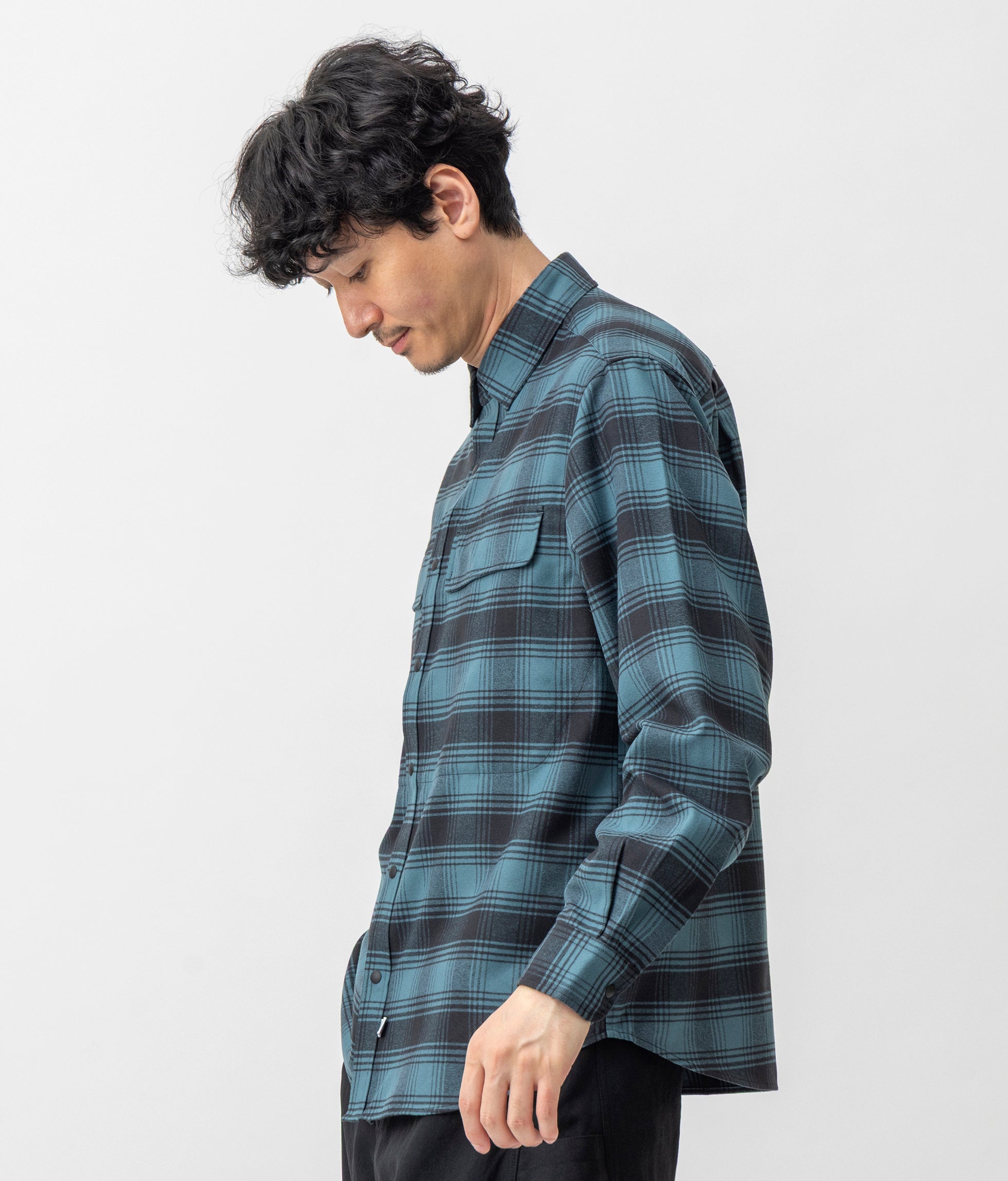 STREAM FLANNEL SHIRT